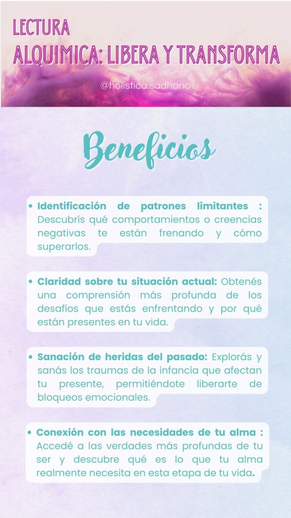 beneficios de lectura alquimica de tarot tarot terapeutico sadhana sanacion holistica